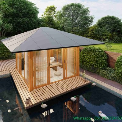 Bom preço. Pavilhão de alumínio em estilo japonês descobriu beleza e funcionalidade on-line