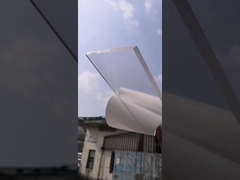 Folha sólida de policarbonato PC com proteção UV
