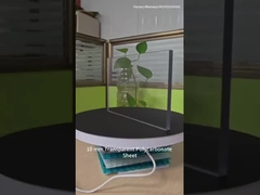Folha sólida transparente de policarbonato de 3 mm