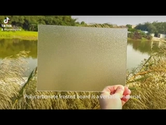 Serviço de corte Cobertura de difusor de luz de tira LED de policarbonato com retardador de fogo