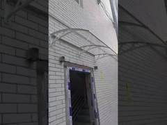 Folha maciça de policarbonato Telhado de Janela DIY dossel