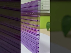 Folha oca de policarbonato roxo