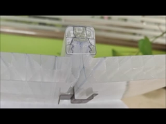 Chapa de policarbonato para cadeado em U X-profile