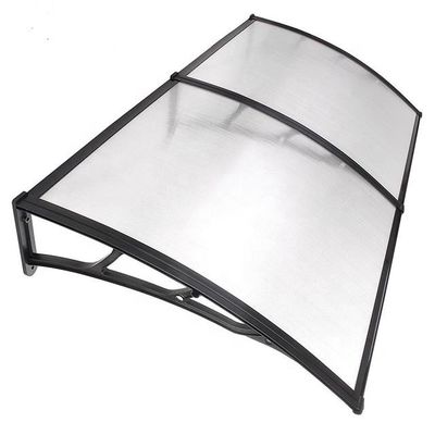 Design Gráfico Canopy de policarbonato Até 88% de transmissão de luz PP mais suporte de fibra de vidro