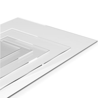Folha de macrolon de plástico de policarbonato para decoração arquitetônica 1,6 mm-1,8 mm