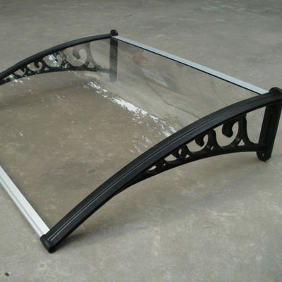 Bom preço. Canopy de porta e toldo de policarbonato não tóxico para proteção clara on-line