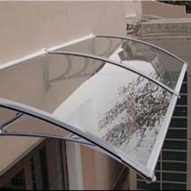 Bom preço. 1000 mm Bracket de plástico transparente sólido de policarbonato telhado de janela Proteção anti-UV on-line
