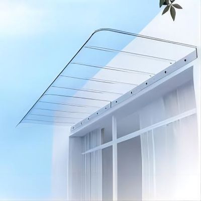 Tela de vidro de policarbonato invisível Tela de vidro invisível DIY Tela de PC Transparente Design durável