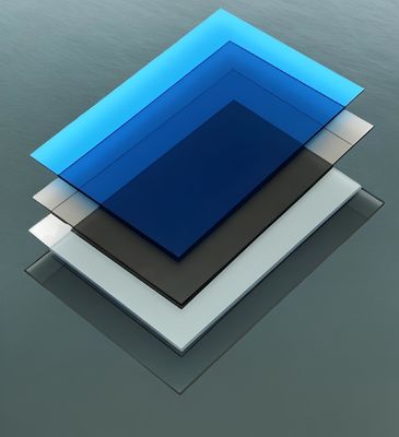 Bom preço. Folha sólida de plástico policarbonato leve com revestimento anti-UV para telhados, toldos e estufas on-line