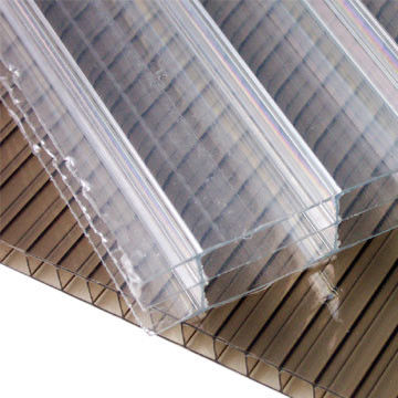 Covestro Anti neblina Anti UV Policarbonato PC Tripla parede Painel oco para estufa