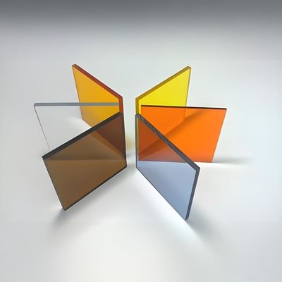 Bom preço. 0.8mm a 18mm coloridos DIY folha sólida de policarbonato com 93% de transmissão de luz cortado ao tamanho on-line