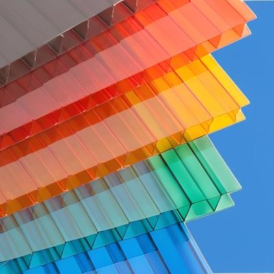 Bom preço. Proteção UV Folha de policarbonato de bronze transparente on-line