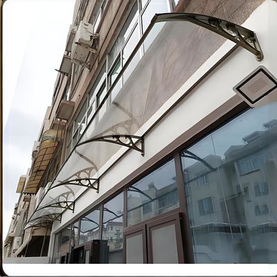 2.5mm PC Solid Sheet ou 5.0mm PC Hollow Sheet Plastic Frame Parede montada Telhado Grande Tempo
