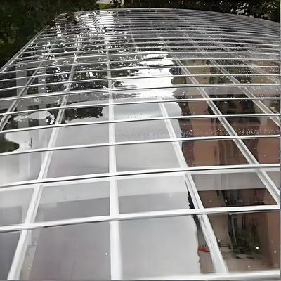 Resistente a intempéries 1,2 g/Cm3 folhas de telhado de policarbonato sólido com anti-UV