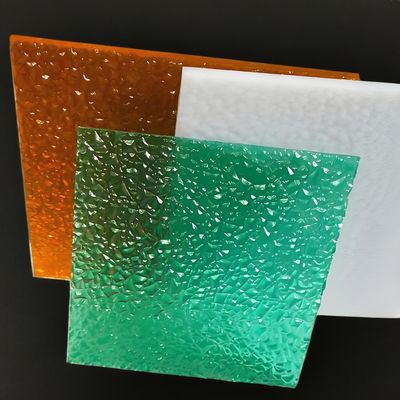 Proteção UV de folha de diamante de policarbonato