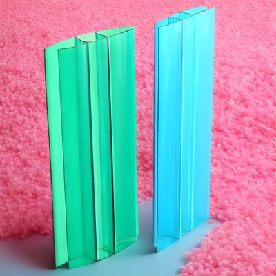 Bom preço. Conector H de policarbonato à prova de impacto / Perfis de plástico extrudidos de policarbonato on-line