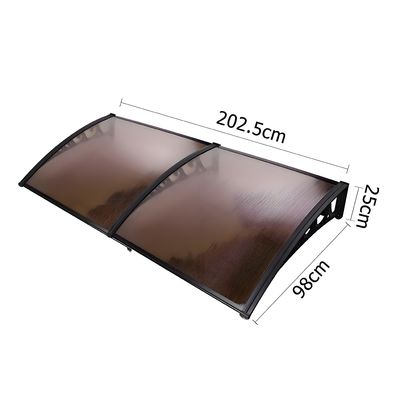 Escolha dossel de PC para suas necessidades de isolamento de janela de policarbonato leve folha oca telhado de janela