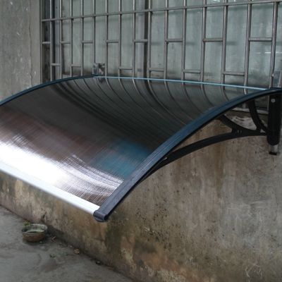 Atualização do espaço externo largura confiável altura ajustável suportes de toldo