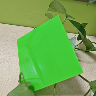 Folha sólida de policarbonato verde opaco de alta resistência Material 100% virgem não transparente