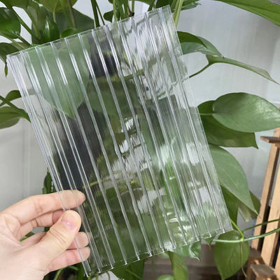 6 mm de telhado de folha oca de policarbonato transparente com proteção UV