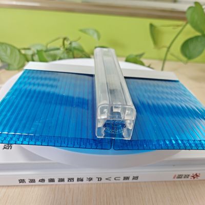 Folha de policarbonato com fecho U-Lock - telhado leve e resistente a impactos