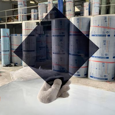 Bom preço. Folha sólida de policarbonato cinza resistente aos raios UV de 1,0 mm a 18,0 mm on-line