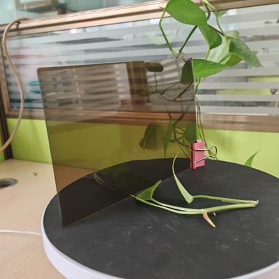 Bom preço. Serviço de corte de chapa sólida de policarbonato marrom de 3mm com proteção UV e um lado para telhados, toldos e marquises on-line