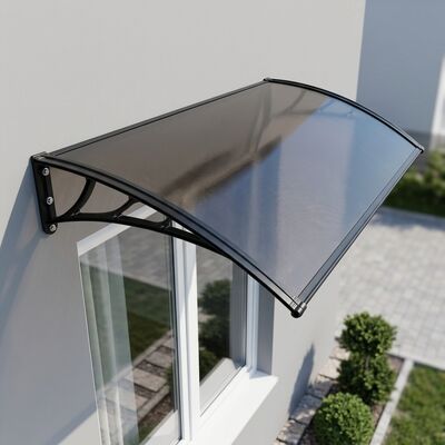Bom preço. Canopy de policarbonato montado na parede construído para projetos de toldo de janelas que fornecem proteção solar eficaz e construção resistente on-line